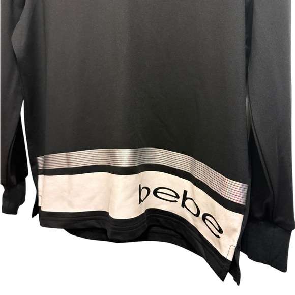 Bebe White Hooded Sweaters - Picture 4 of 10